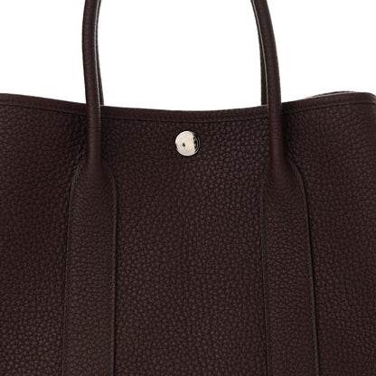 Hermes Negonda Garden Party Tote 30 TPM Bordeaux 7 of 9