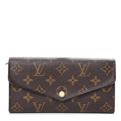 Louis Vuitton Monogram Sarah Wallet NM 1 of 13