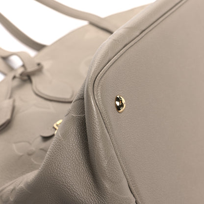 Louis Vuitton Empreinte Monogram Giant Travel Bag Tourterelle Creme 7 of 10