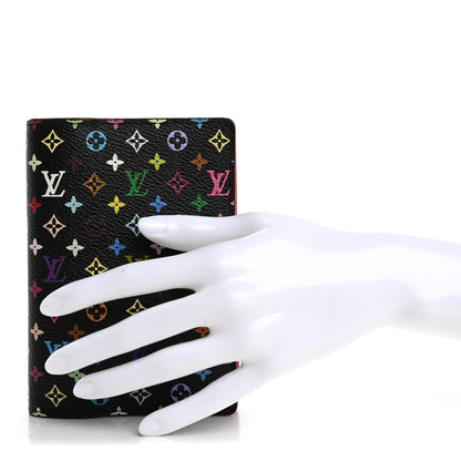 Louis Vuitton Monogram Multicolor Small Ring Agenda Cover Black Grenade 2 of 14