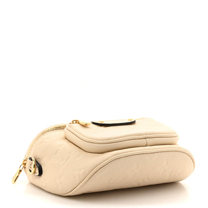 Louis Vuitton Empreinte Mini Bumbag Cream 4 of 9