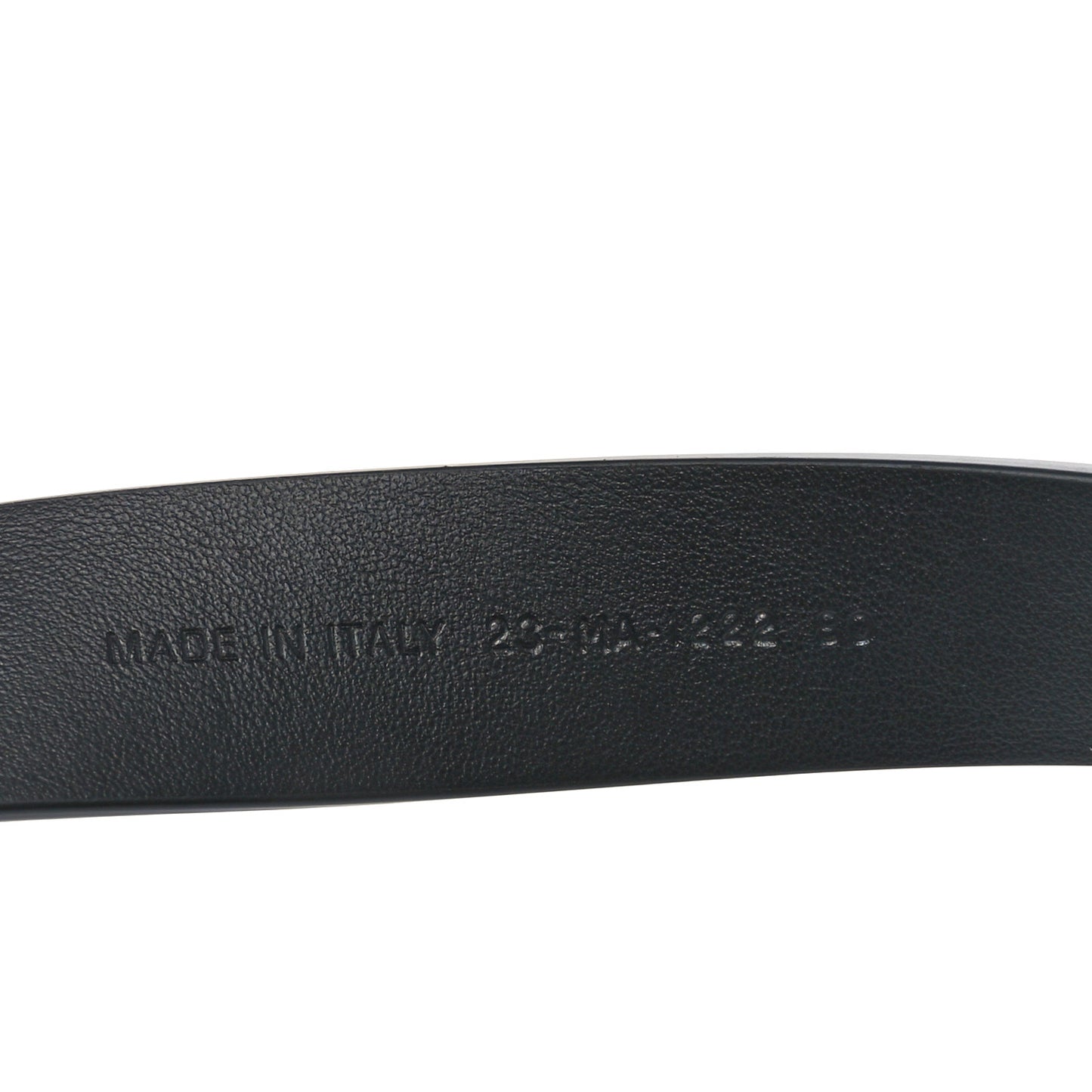Calfskin 30 Montaigne Cut-Out CD Belt 80 32 Black