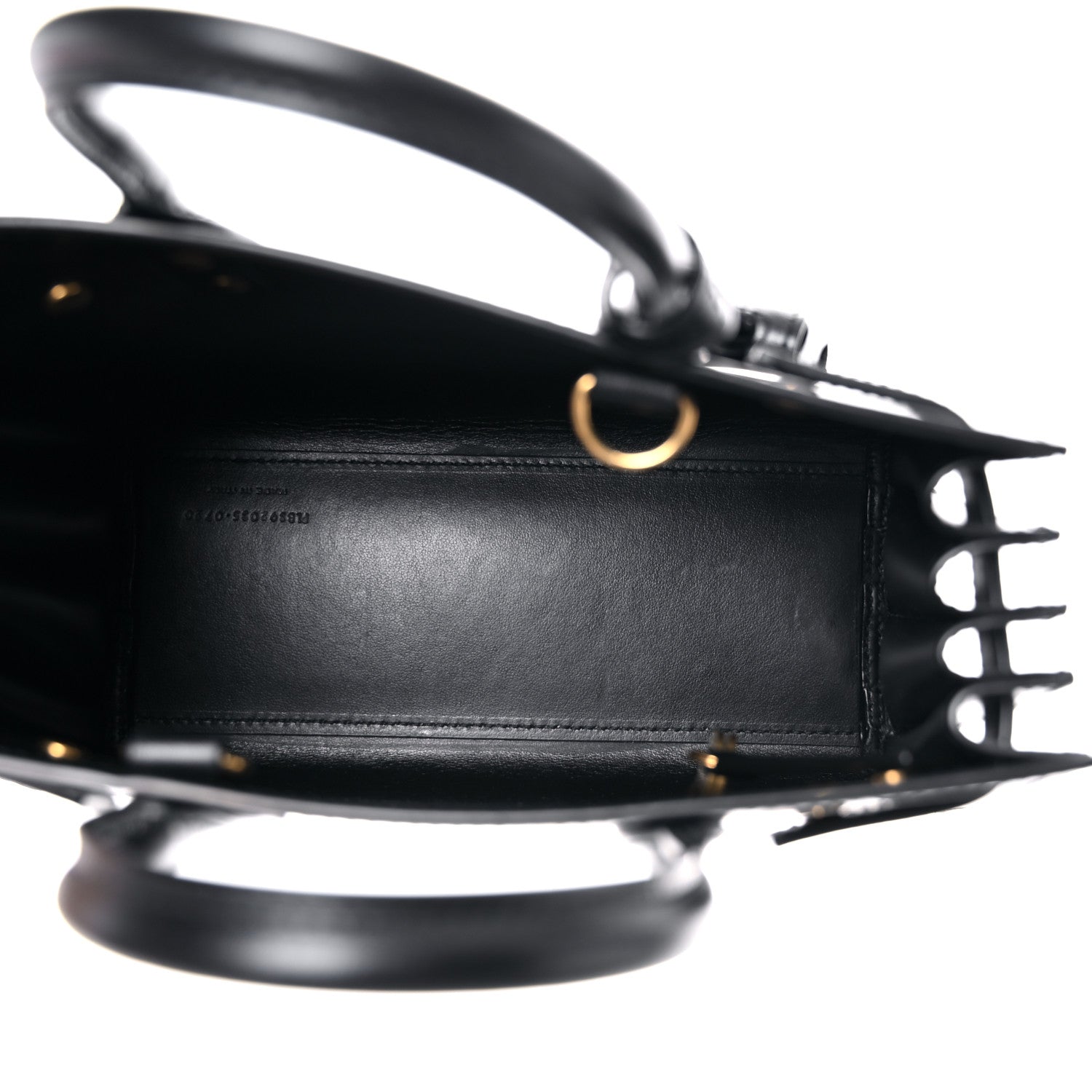 Saint Laurent Calfskin Nano Sac De Jour Black 5 of 12