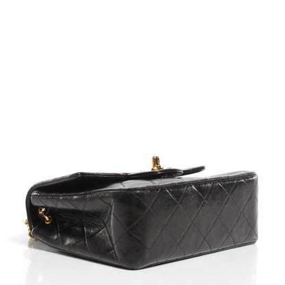 Chanel Lambskin Quilted Mini Square Flap Black 5 of 10