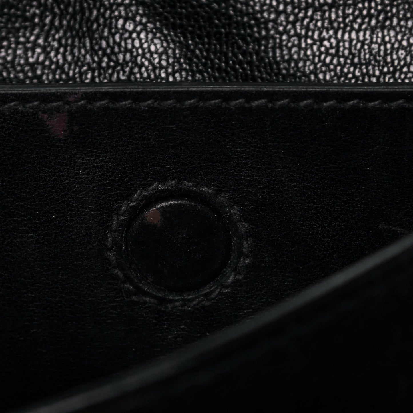 City Calf Saffiano Cahier Bag Biliardo Black