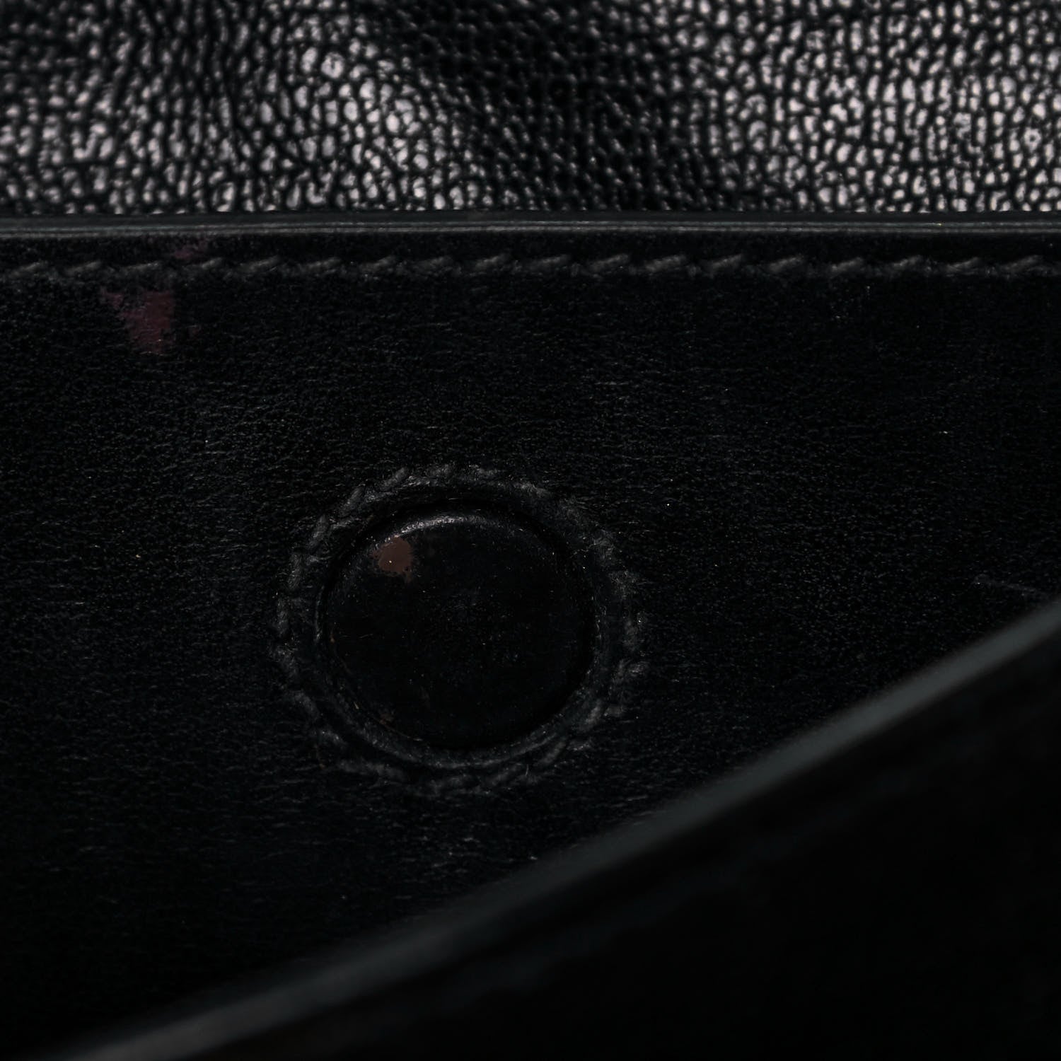 Prada City Calf Saffiano Cahier Bag Biliardo Black 10 of 15