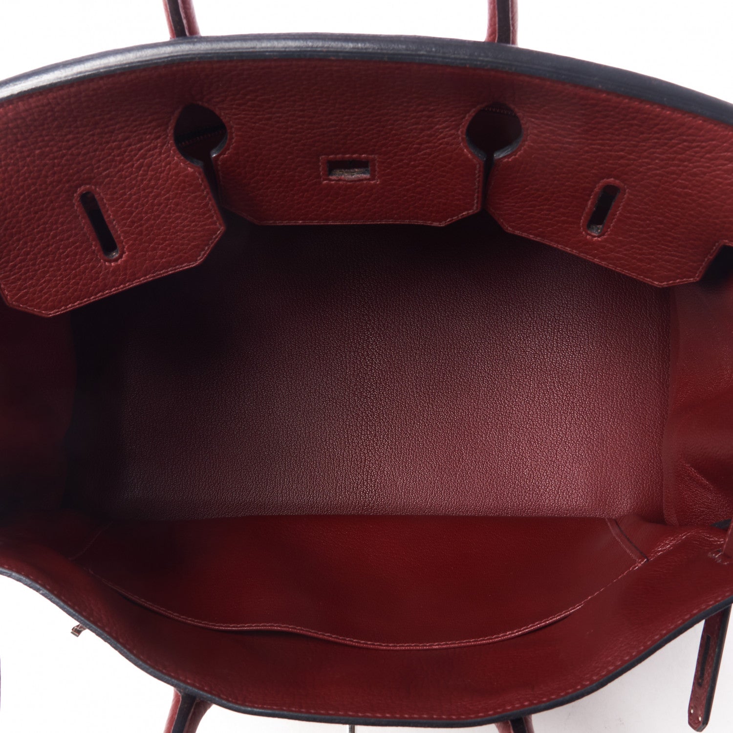 Hermes Taurillon Clemence Birkin 35 Rouge H 13 of 30