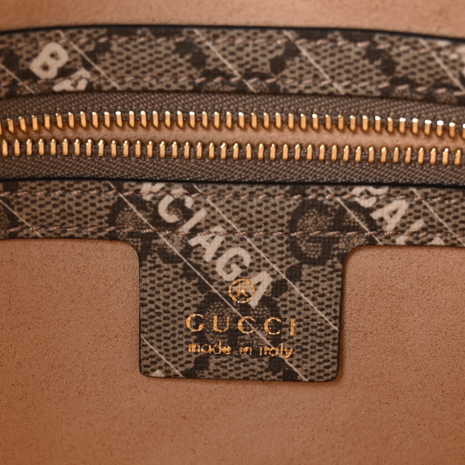 Gucci X BALENCIAGA GG Supreme Monogram Striped Logo Print Web Small Jackie 1961 Hobo Beige Ebony Mystic White 6 of 10