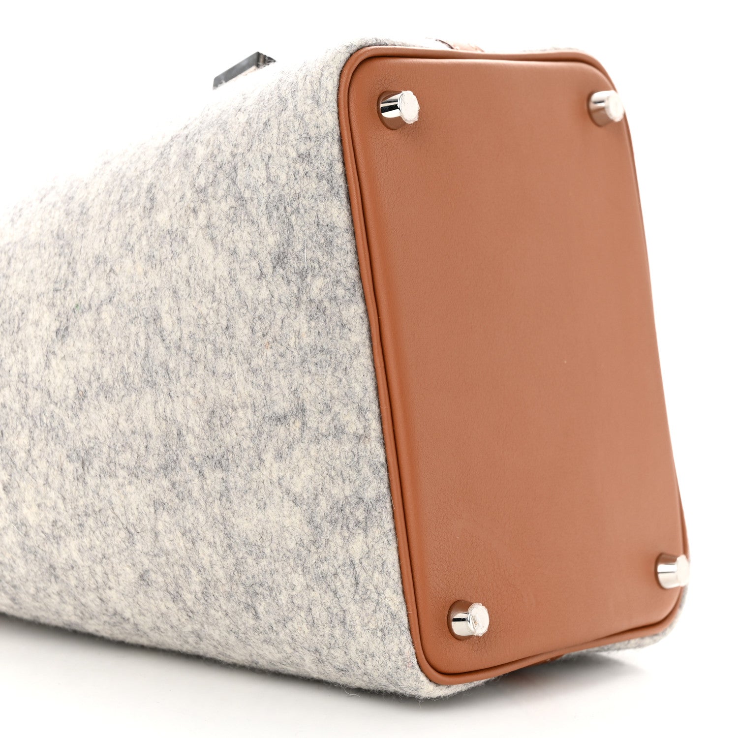 Hermes Feutre Swift Picotin Lock 18 PM Gris Clair Gold 9 of 11