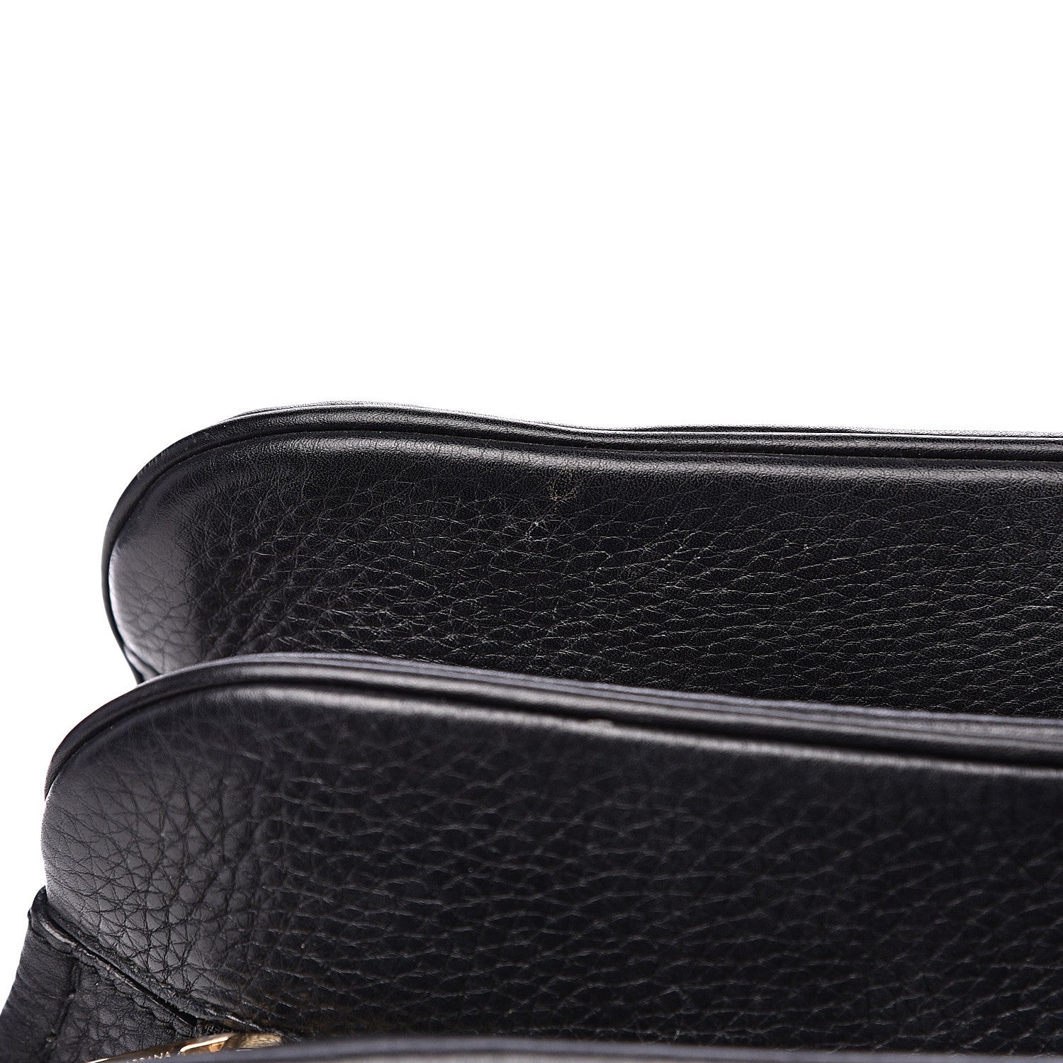 Dolce & Gabbana Grained Deerskin Double Zip Black 10 of 12