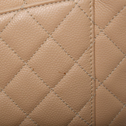 Chanel Caviar Quilted Grand Shopping Tote GST Beige Clair 22 of 28