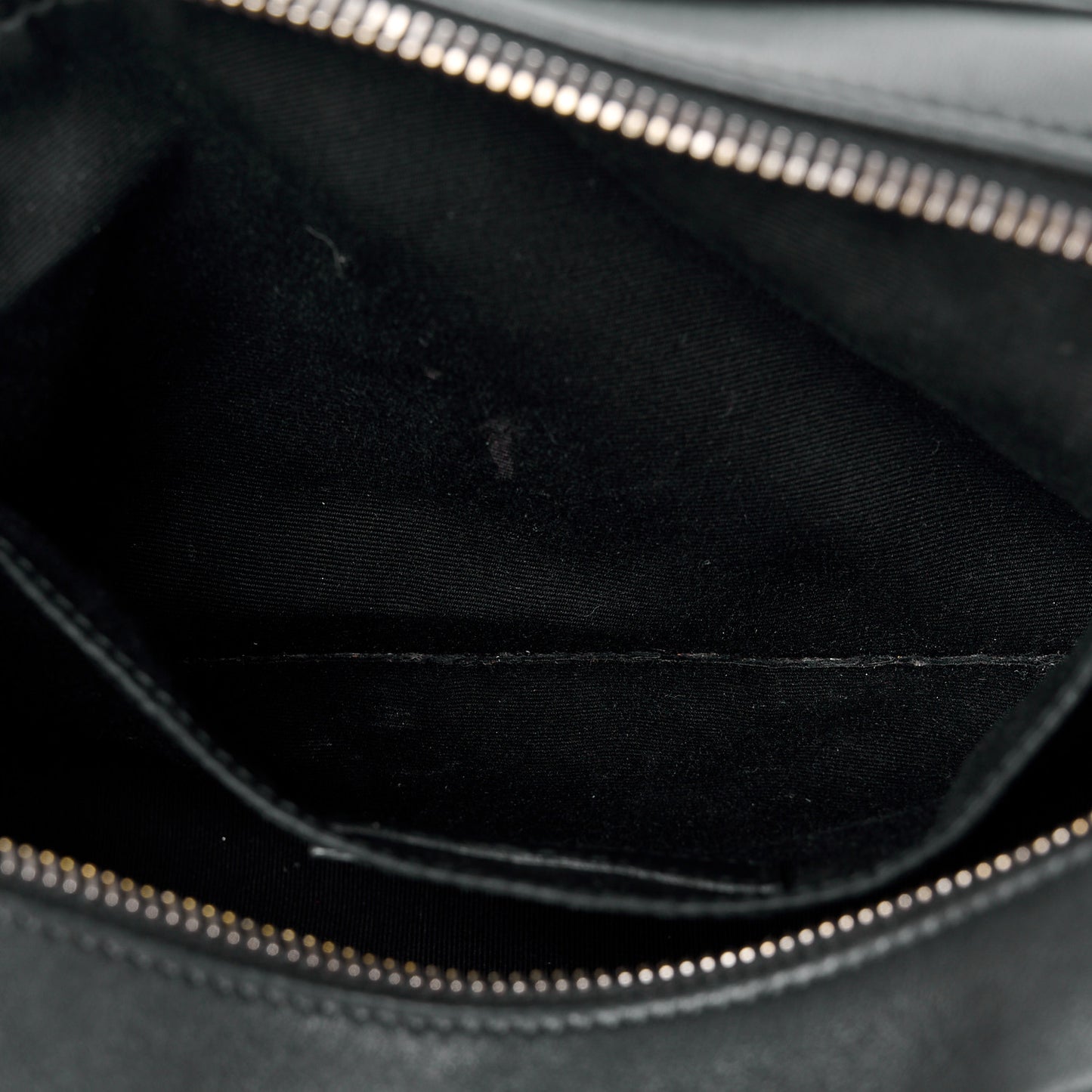 Raffia Canvas Monogram Lou Camera Bag Black