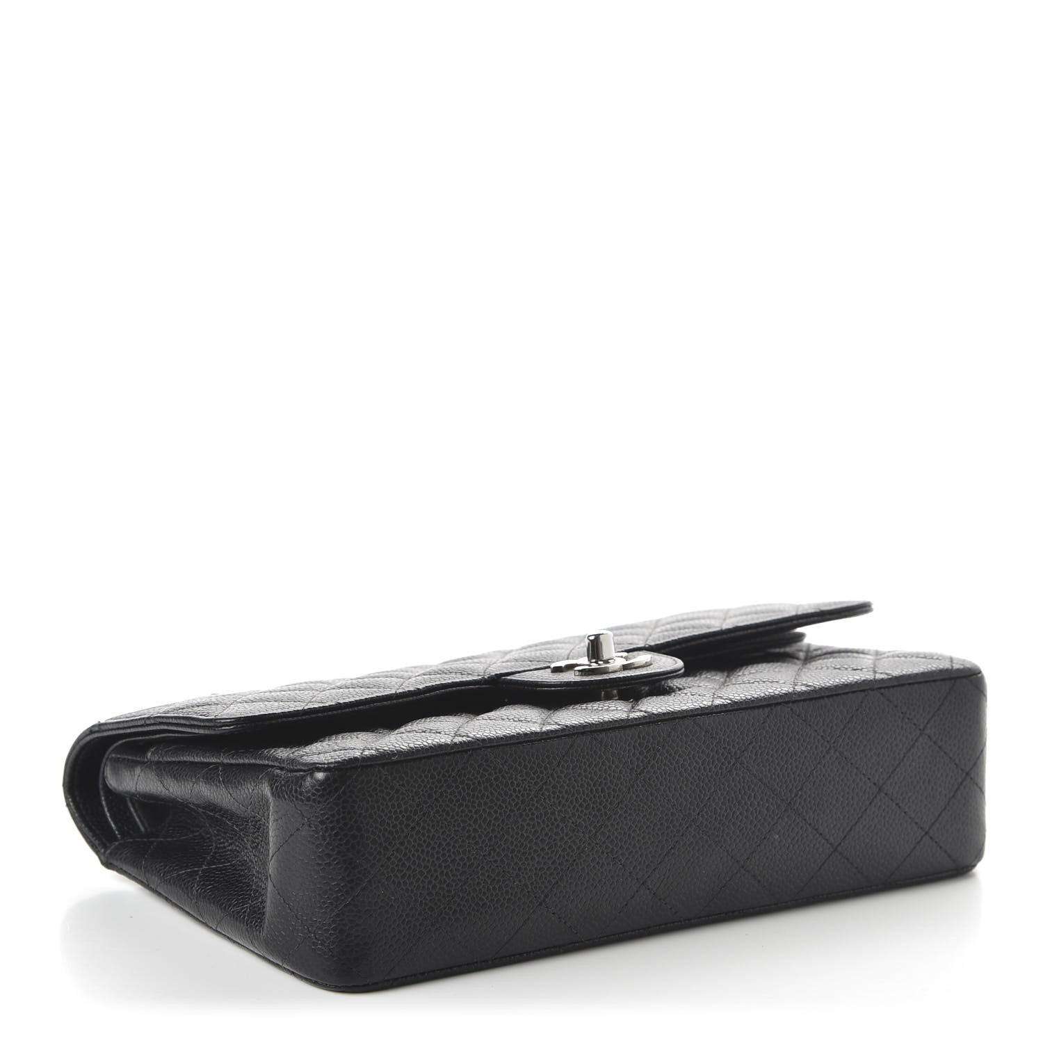 Chanel Caviar Quilted Medium Double Flap Black 5 of 12