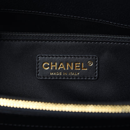 Chanel Caviar Quilted Grand Shopping Tote GST Black 6 of 11