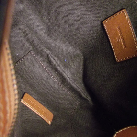 Leather Nova Trim Shoulder Bag
