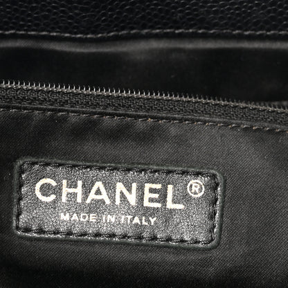 Chanel Caviar Quilted XL Grand Shopping Tote GST Black 6 of 10