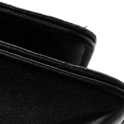 Chanel Lambskin Quilted Trendy CC Wallet On Chain WOC Black 12 of 13
