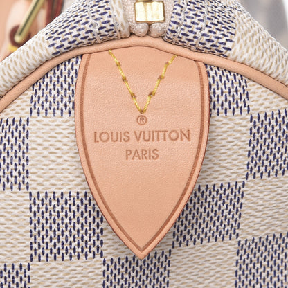 Louis Vuitton Damier Azur Speedy 30 6 of 8