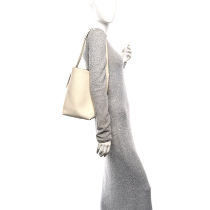 The Row Grained Calfskin Medium N/S Park Tote Ivory 2 of 9