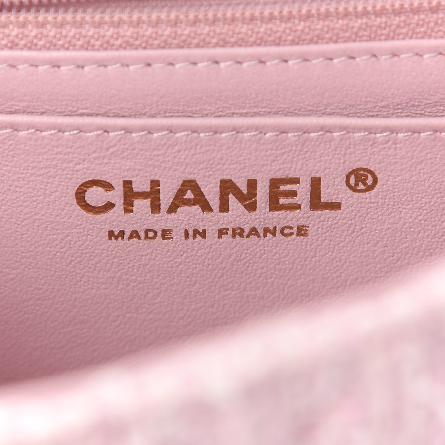Chanel Tweed Quilted Mini Rectangular Flap Pink 5 of 8