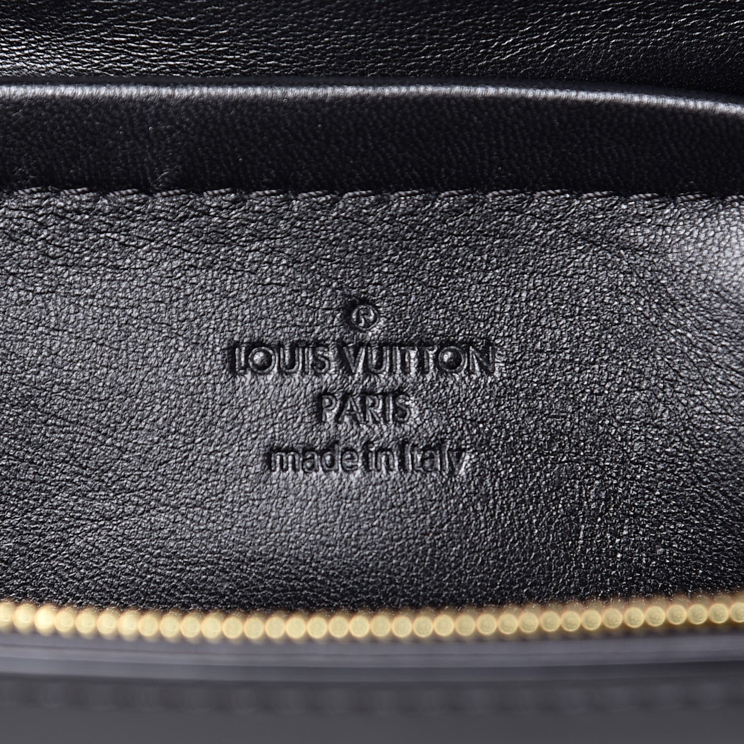 Louis Vuitton Lambskin Malletage Pochette Flap Black 6 of 11