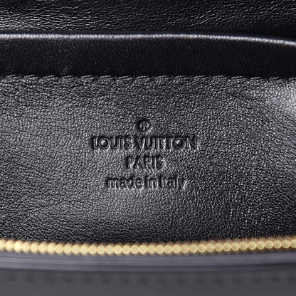 Louis Vuitton Lambskin Malletage Pochette Flap Black 6 of 11