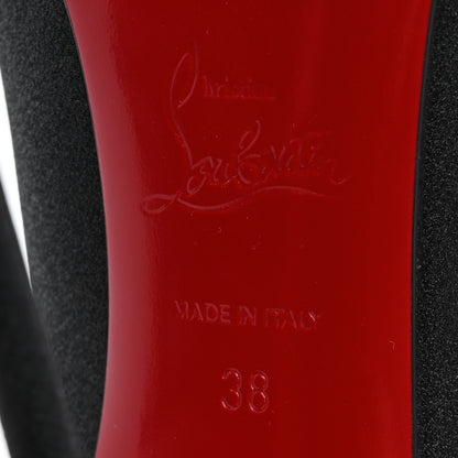 Christian Louboutin Glitter So Kate 120 Pumps 38 Black 8 of 8