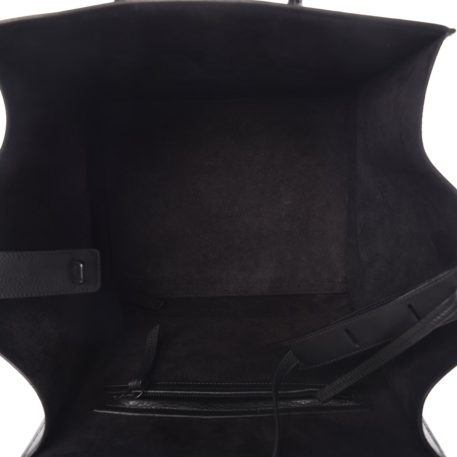 Celine Supple Calfskin Medium Phantom Luggage Black 7 of 10