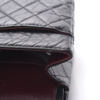 Chanel Aged Calfskin Quilted 2.55 Reissue 225 Flap Black 15 of 15