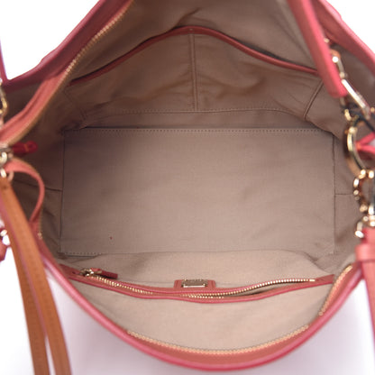 MCM Grained Calfskin Medium Klara Hobo Cocoa 4 of 7