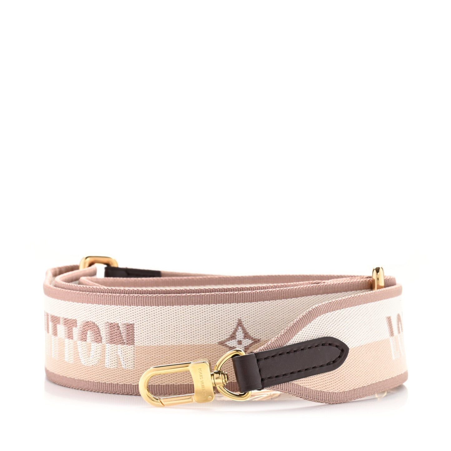 Jacquard Speedy Bandouliere 20 Shoulder Strap Beige Brown
