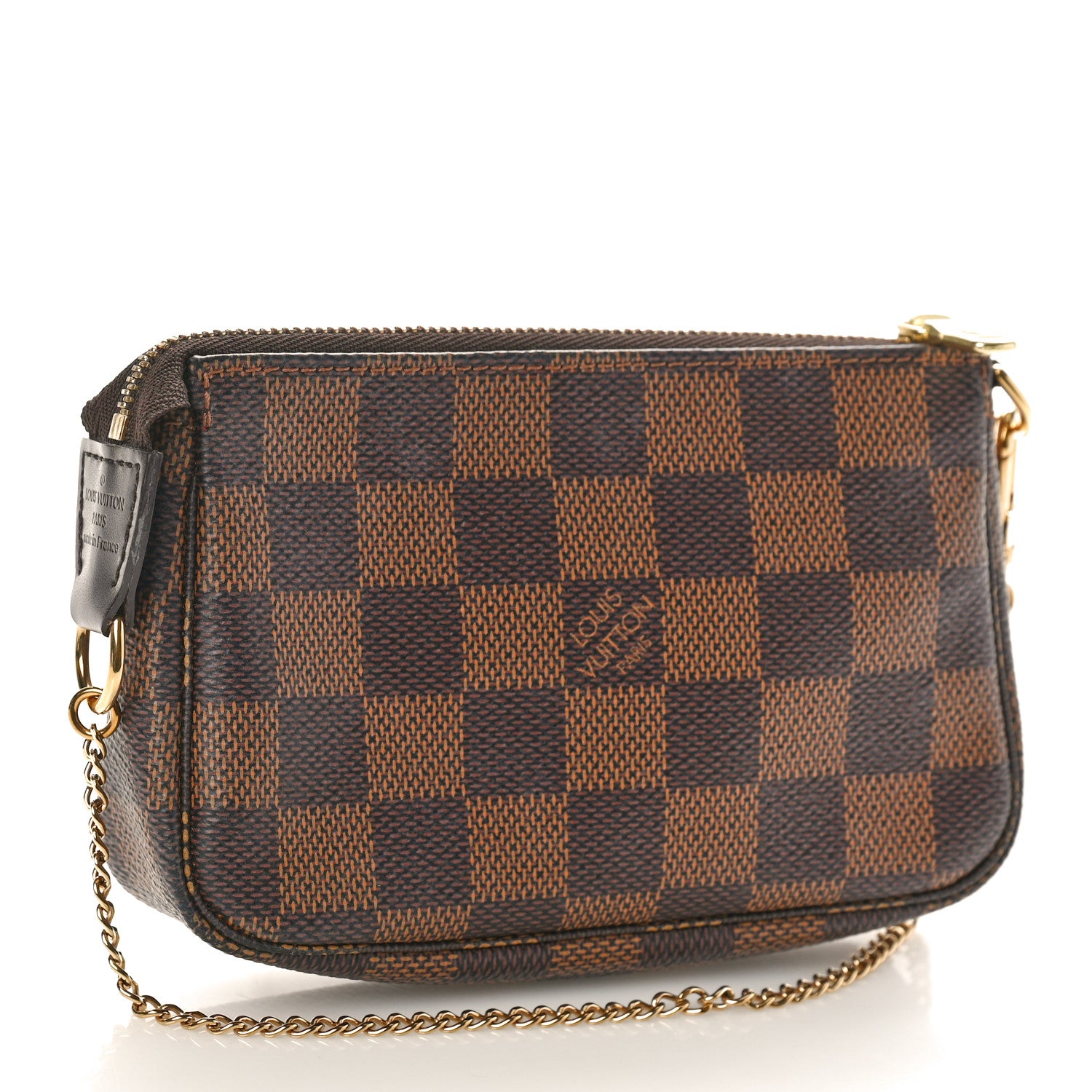 Louis Vuitton Damier Ebene Mini Pochette Accessories 3 of 9