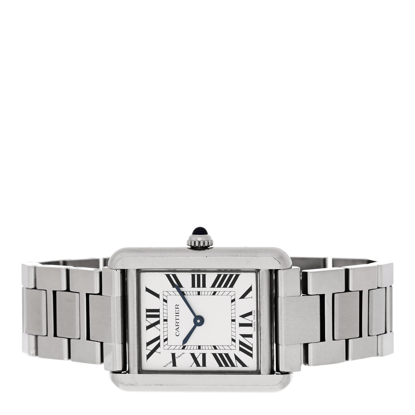 Stainless Steel 24mm Tank Solo Quartz Watch