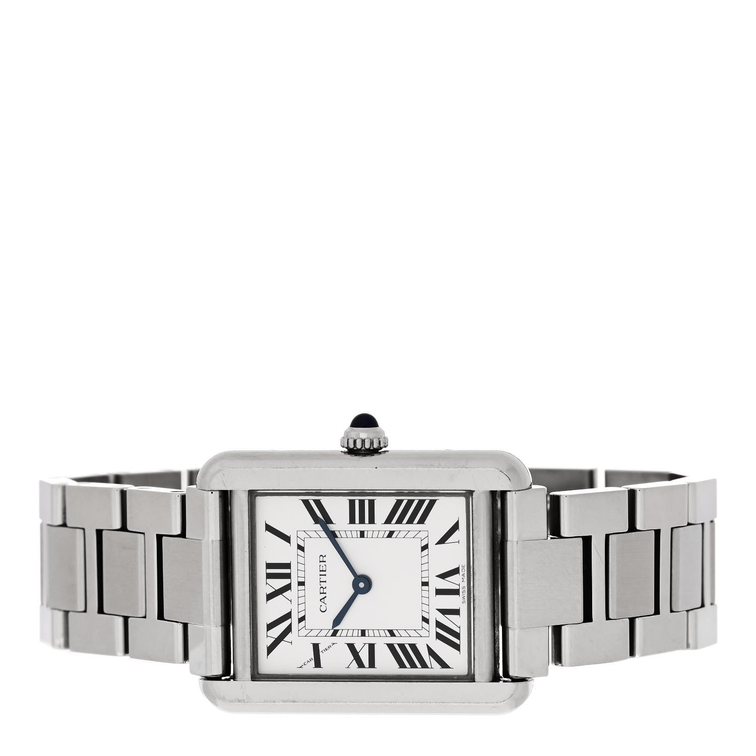 Cartier Stainless Steel 24mm Tank Solo Quartz Watch 2 of 5