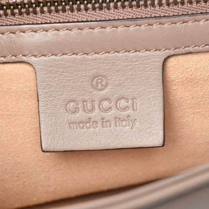 Gucci Calfskin Matelasse Medium GG Marmont Shoulder Bag Porcelain Rose 6 of 11
