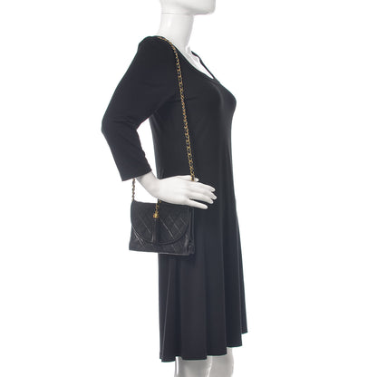 Chanel Lambskin Quilted Small Tassel Flap Black 2 of 16