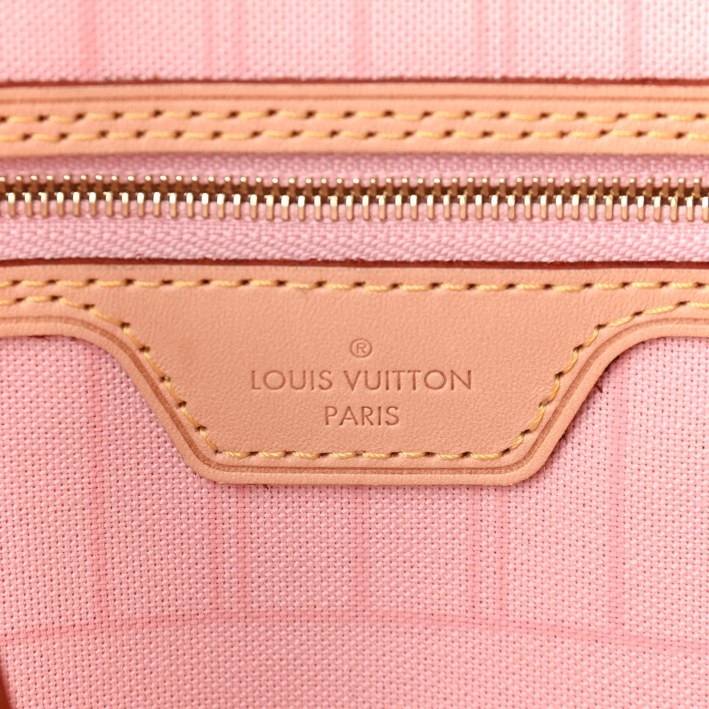 Damier Azur Neo Neverfull MM Rose Ballerine