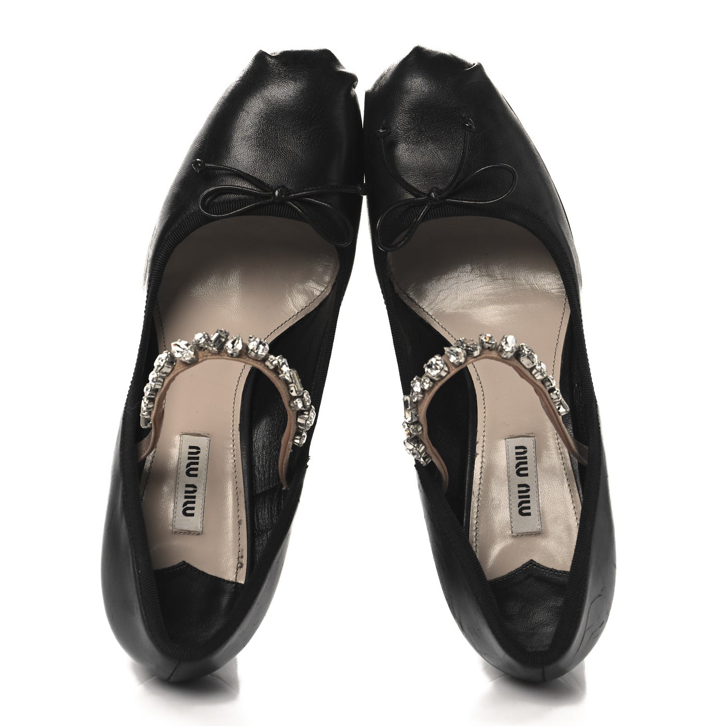 Nappa Ruched Pumps Black 41 Black