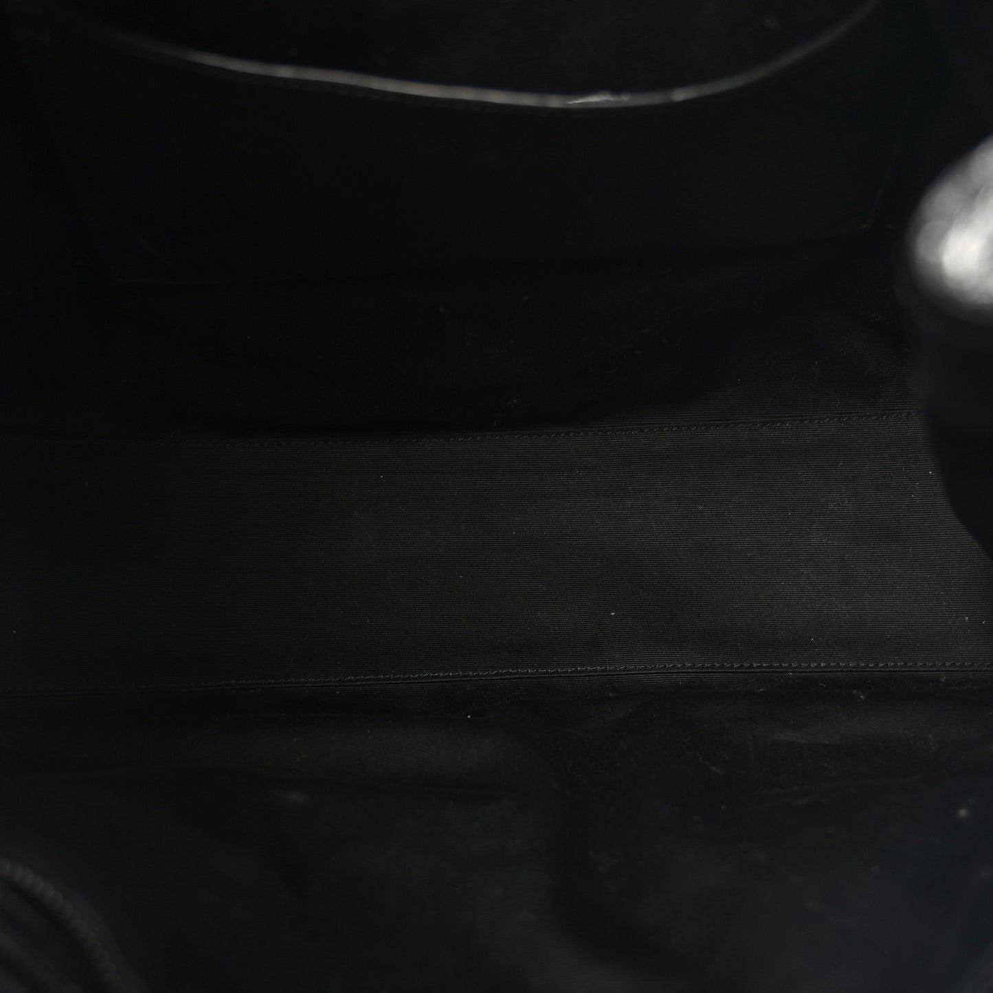 Crinkled Calfskin Matelasse Monogram Large Niki Shopper Tote Black