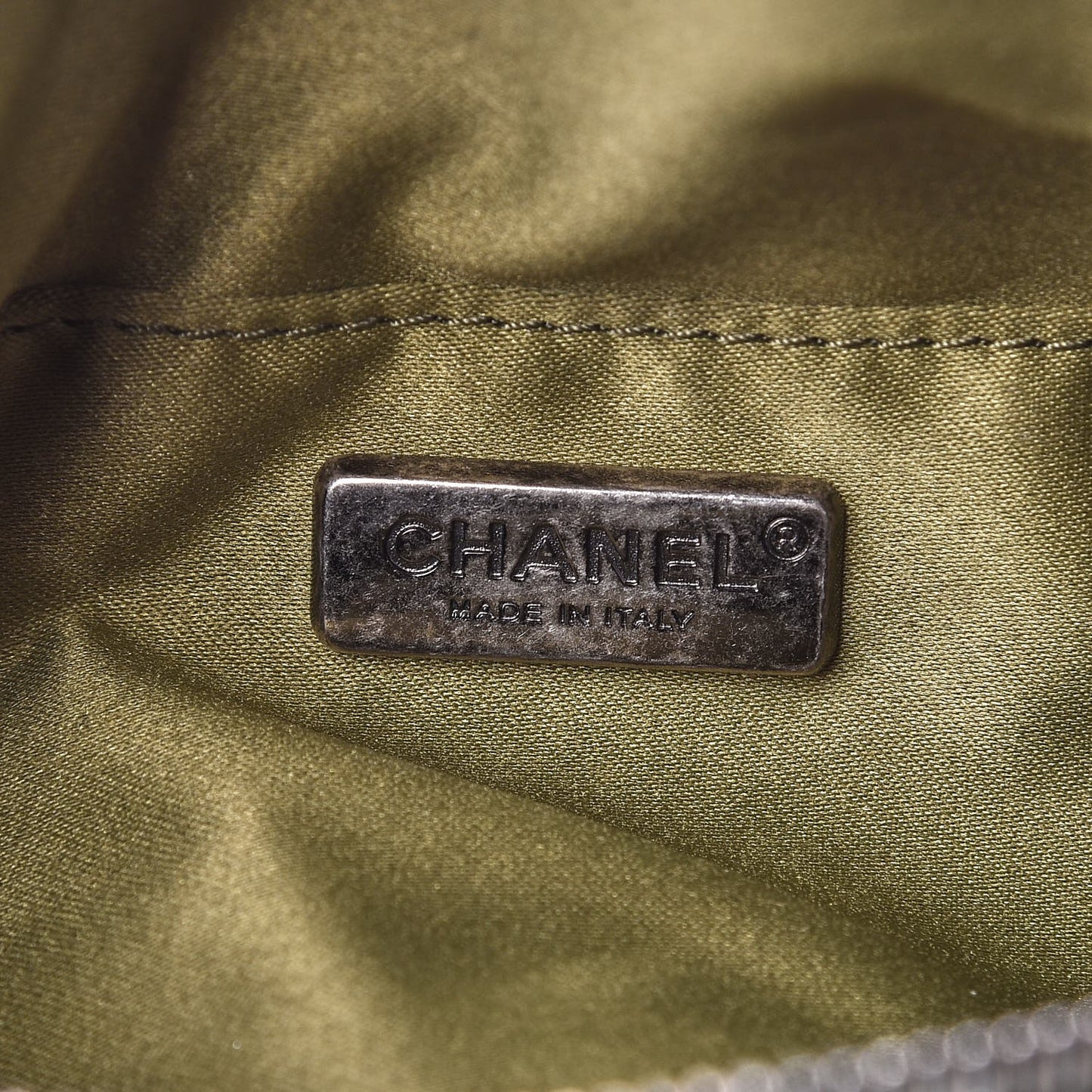 Sequin Coco Cuba Waist Bag Fanny Pack Khaki