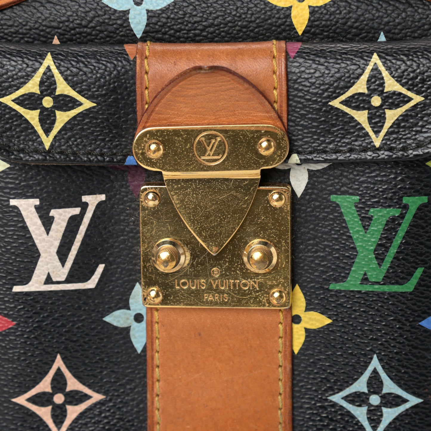 Monogram Multicolor Speedy 30 Black