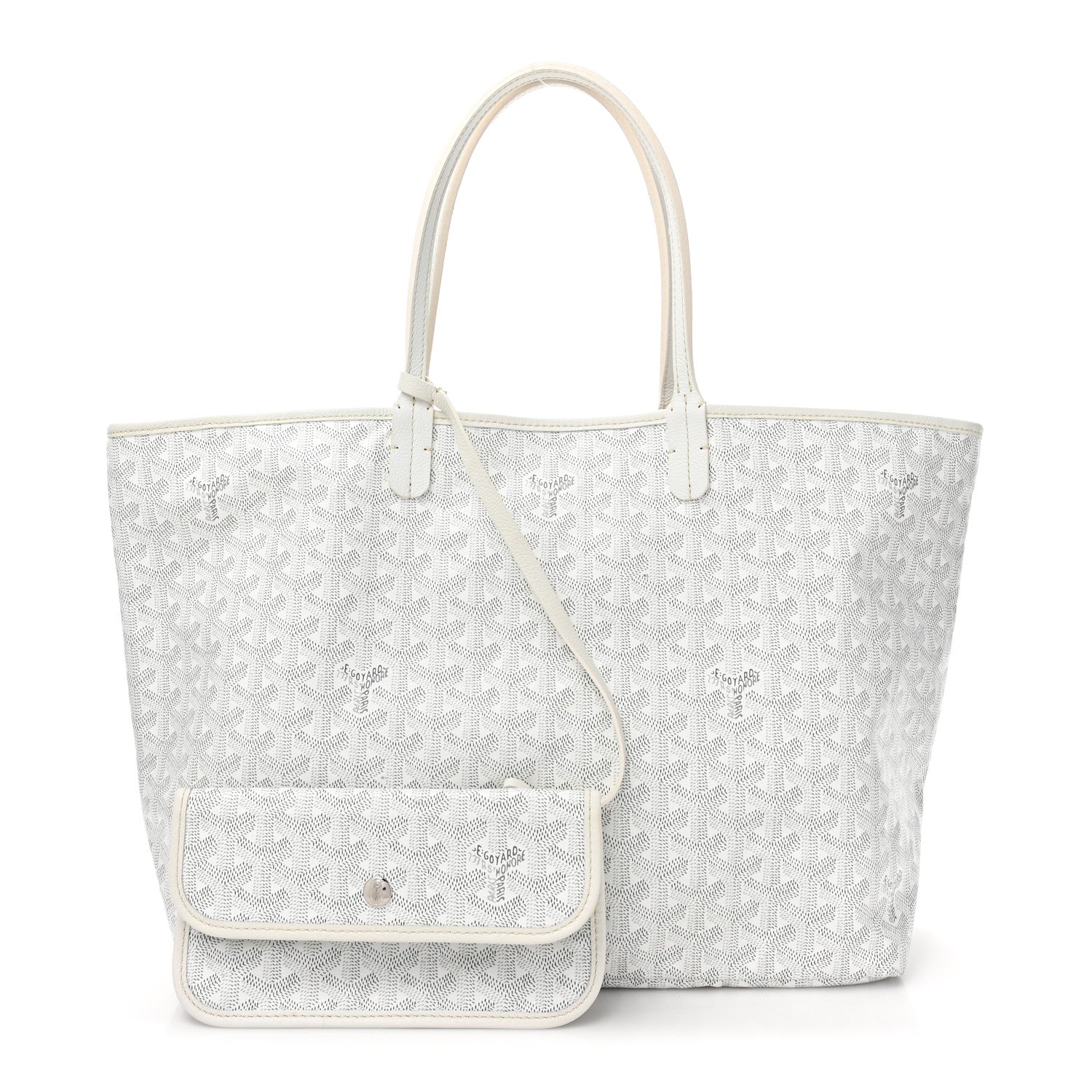 Goyard Goyardine Saint Louis PM White 1 of 20