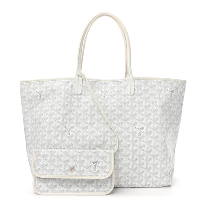 Goyard Goyardine Saint Louis PM White 1 of 20