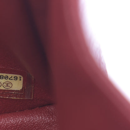 Chanel Caviar Quilted Jumbo Double Flap Red 7 of 11