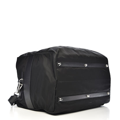 Prada Tessuto Nylon Saffiano Viaggio Carry On Travel Bag Black 3 of 11