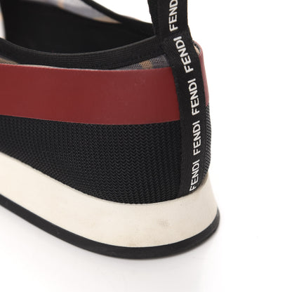 Fendi Technical Mesh FF Sneakers 40 Tobacco Red 9 of 9