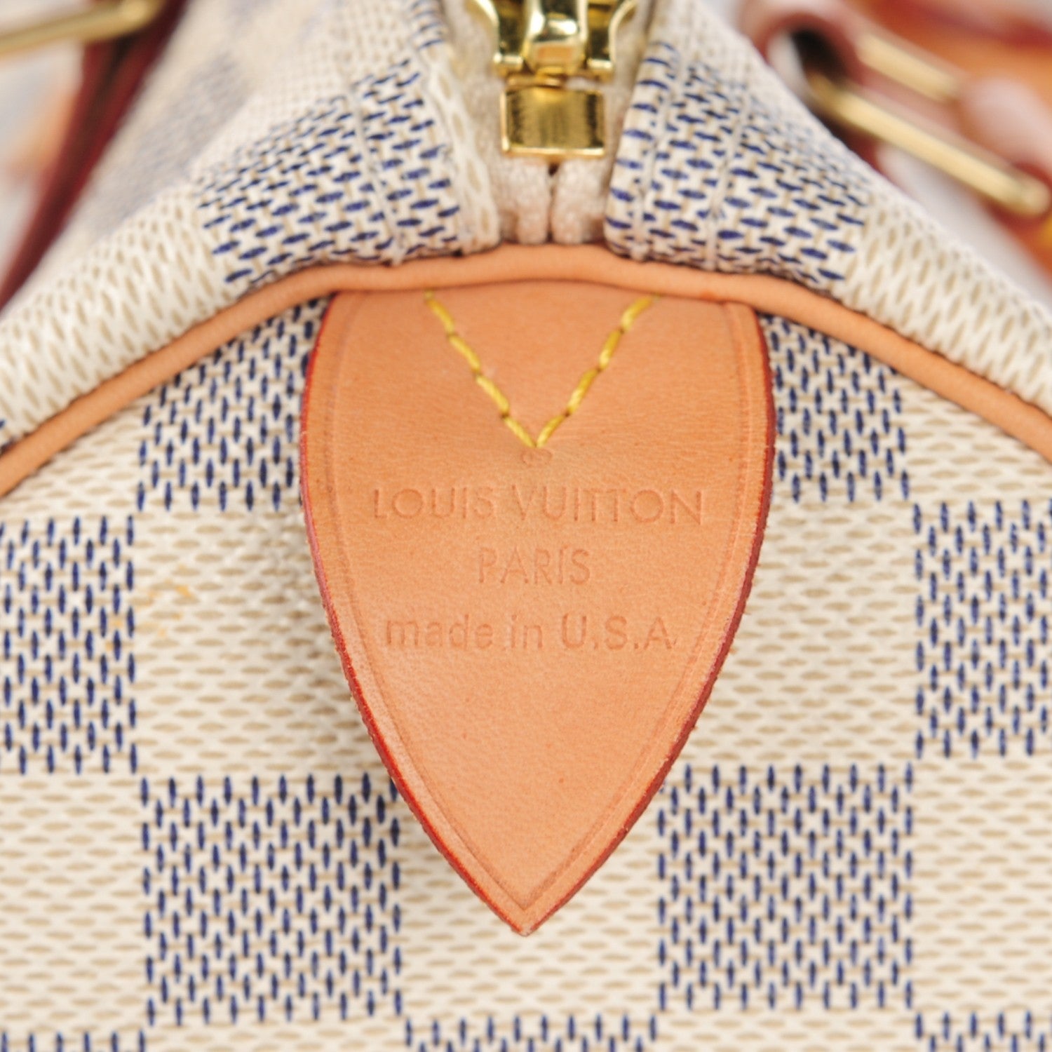 Louis Vuitton Damier Azur Speedy 30 6 of 8
