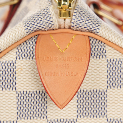 Louis Vuitton Damier Azur Speedy 30 6 of 8