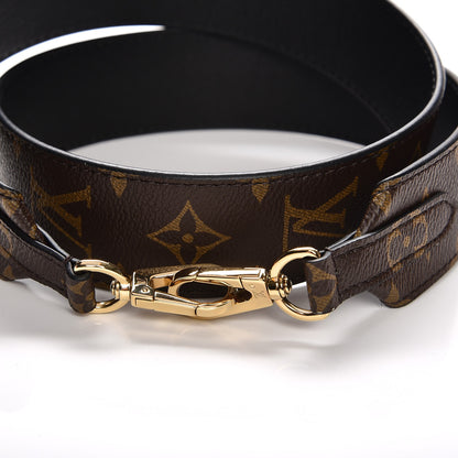 Louis Vuitton Monogram Bandouliere Shoulder Strap Black 2 of 5