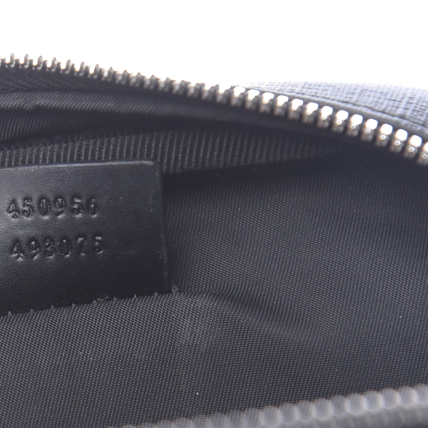 GG Supreme Monogram Web Belt Bag Black